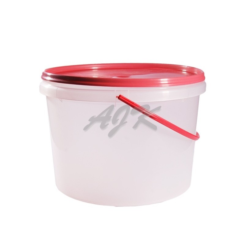 Wiaderko bezbarwne 5000ml + wieczko \'10