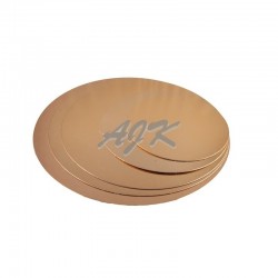 Złoty krążek średnica 8cm...