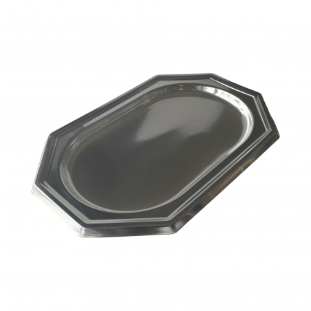 Patera srebrna prosokątna PET 450x310 mm '1