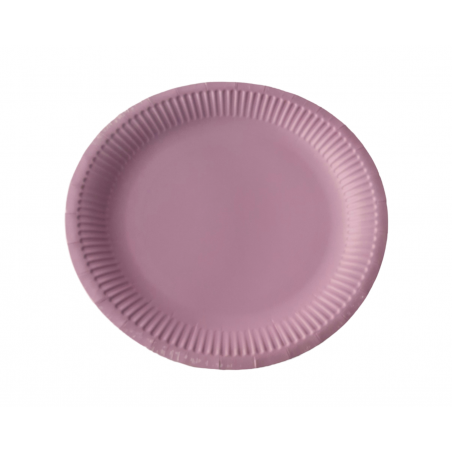 Talerz 23 cm eco różowe '10