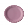 Talerz 23 cm eco różowe '10