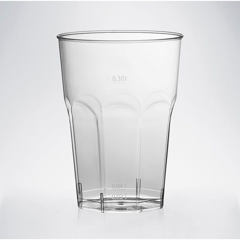 SZKLANKA PS 350ML(0,3L) OCTAGON '20