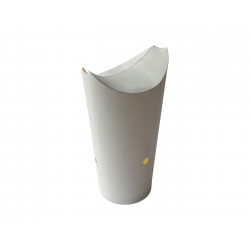 Pojemnik na frytki Duży z otworami Biały '25