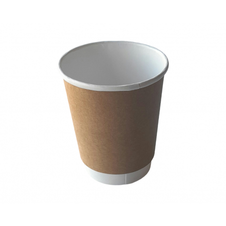 Kubek papierowy DW8 KRAFT 250 ml  KR   '25