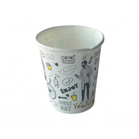 Kubek papierowy SP9 250 ml NEW DAY`100