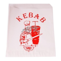 Koperta papierowa kebab '250