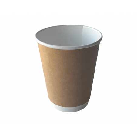 Kubek papierowy DW12 KRAFT 300 ml KR (20)     ' 25