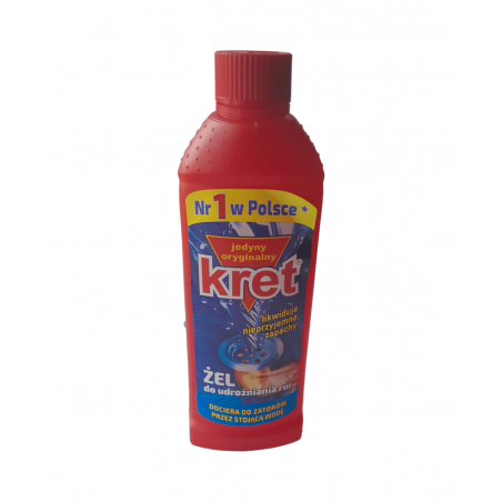 Udrażniacz do rur żel Kret 500 ml'1