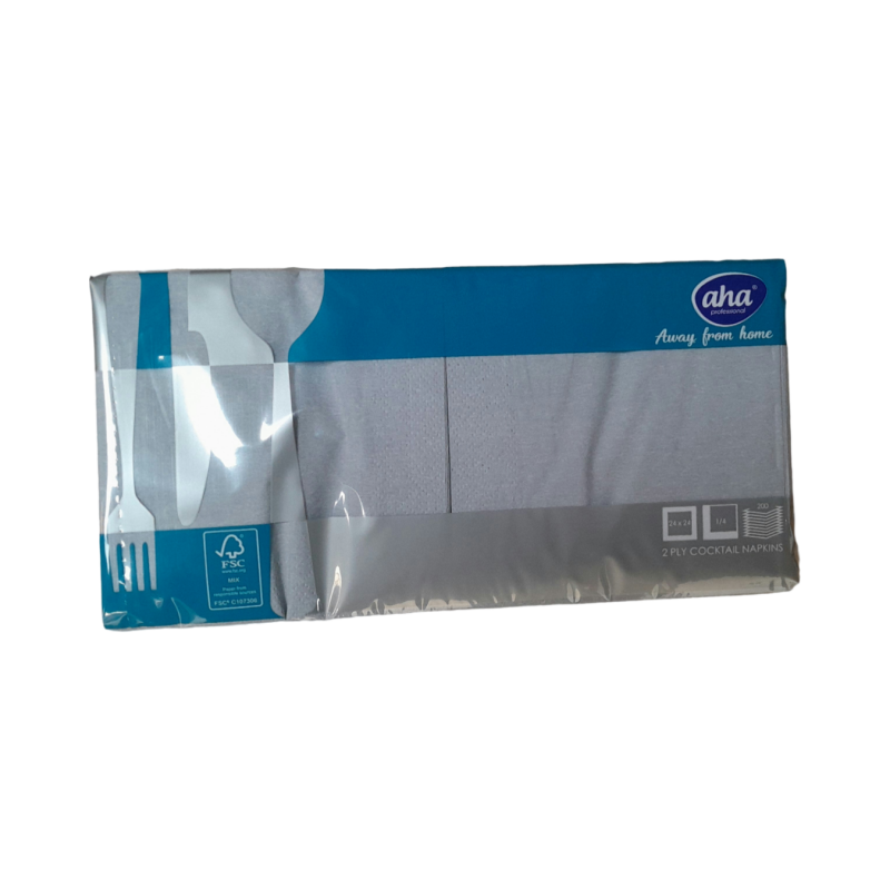 Serwetka AFH 24x24 2w  SZARA (10)  '200