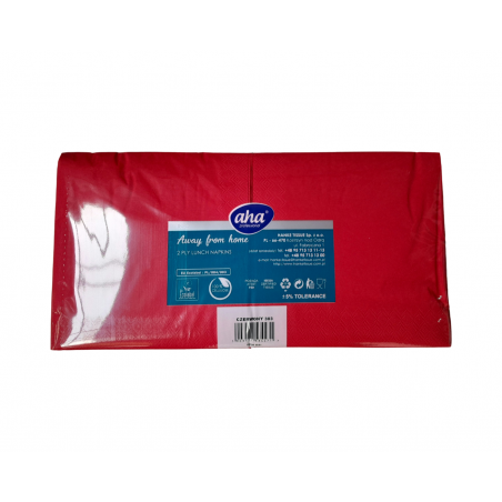 Serwetka AFH 33x33 2w Czerwona (8) ' 250