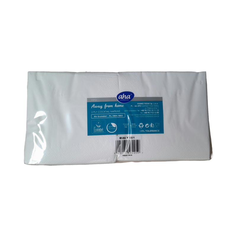 Serwetka AFH 24x24 2w BIAŁA(10)'200