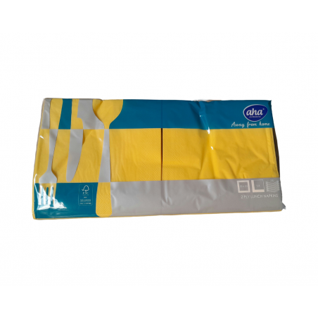 Serwetka AFH 33x33 2w Żółta (8 ) ' 250