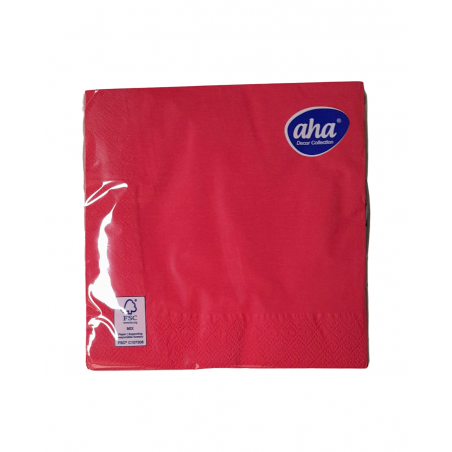 Serwetka AHA czerwona '20