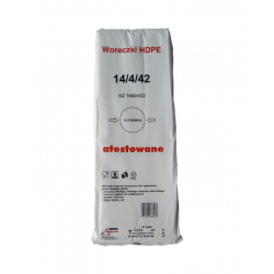 Woreczki HDPE 14x42 '800