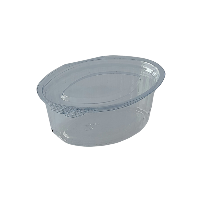 Pojemnik owal PET z wieczkiem 50 ml ' 100